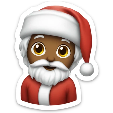 Santa baby sticker