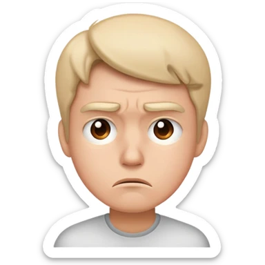 Stressed out sticker