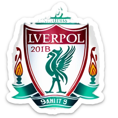 Liverpool logo sticker