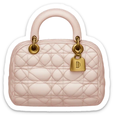 Dior bag sticker