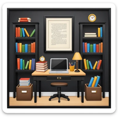 Study (not person) sticker