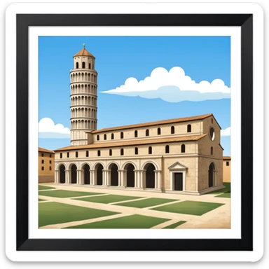 camposanto di pisa sticker
