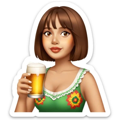 Cerveza Drinker sticker
