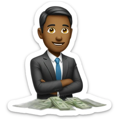 money investor sticker
