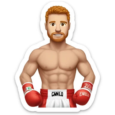 Canelo boxeador  sticker