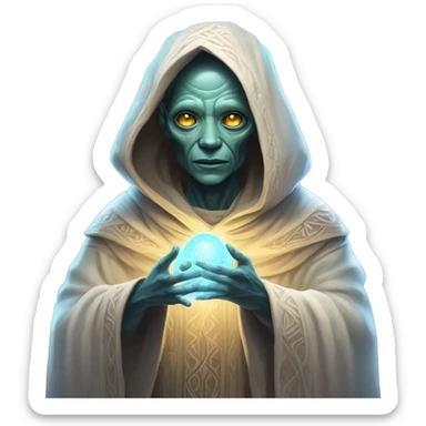 alien healer Wraith style inspired by slay thee spire sticker