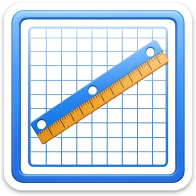 mac os icon crop ruler square  sticker