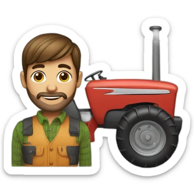 Torretto with a tractor  sticker