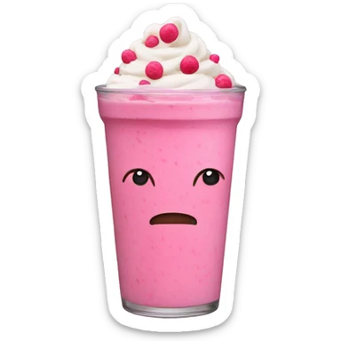 Pink falooda  sticker