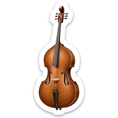 Double Bass sticker
