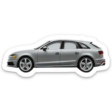 Audi car  sticker