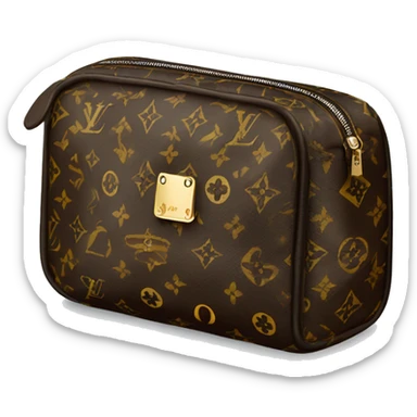 Louis Vuitton cosmetic bag  sticker