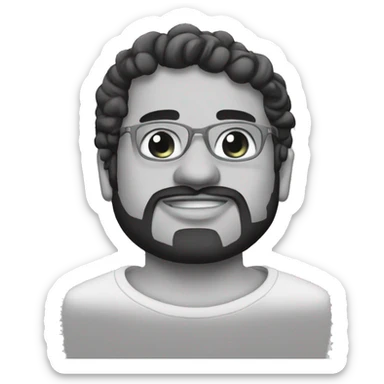 A MAN NAME ALI HAIDER WRITE ON HIS T-shirt sticker