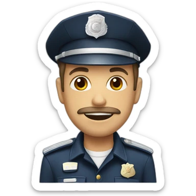 Police Russian sticker