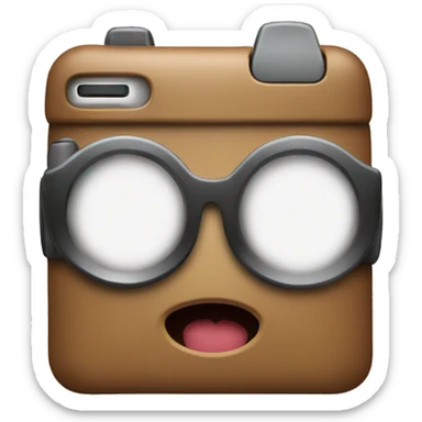 a phone with instagram comments sticker