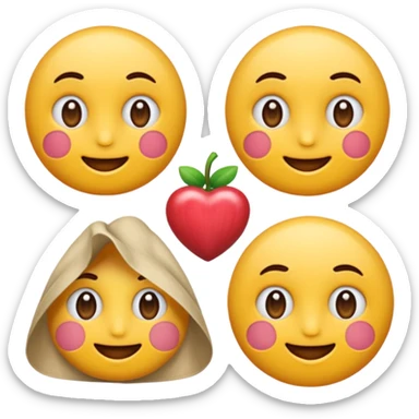 Бантики розовые sticker