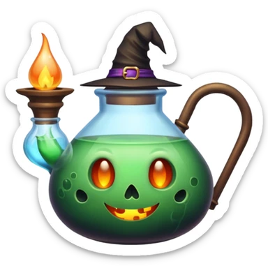 witch potions sticker
