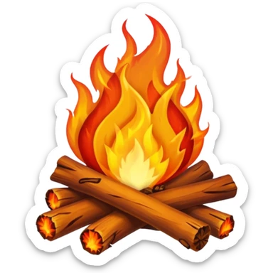 bonfire sticker