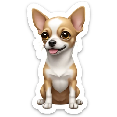  Cute little Chihuahua  sticker