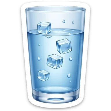 ]glass with water sticker