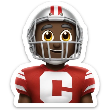 Brutus the buckeye sticker