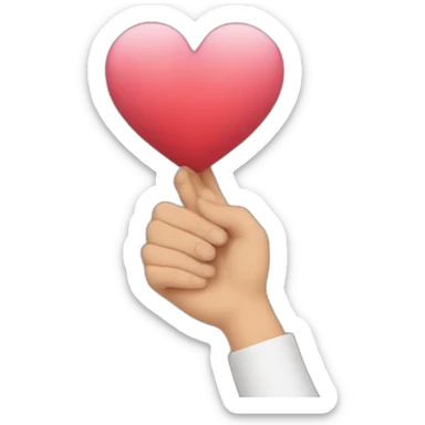 PNL qui fait un coeur avec ces mains sticker