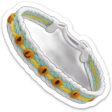 friendship bracelet sticker