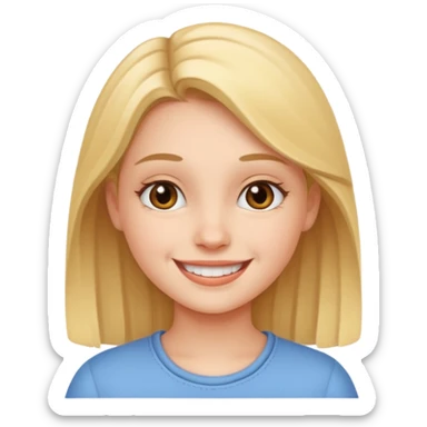 Belle fille  sticker