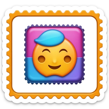 A singular Stamp is a small piece of paper or adhesive material used as evidence of payment for postage, often decorative sticker