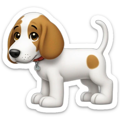 Snoopy chienne de vie sticker