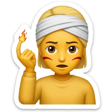 Je veux un emoji représentant adolf Hitler faisait un salut nazi sticker