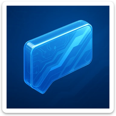 wide banner background with a blue color scheme, featuring soft circuit patterns and bold blue geometric patterns, futuristic, high-tech, visually striking, cohesive blend of subtle and bold elements, no text or logos sticker