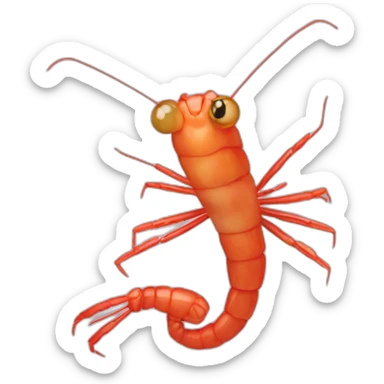 crevette sticker