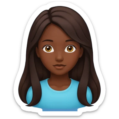 girl doing aerial silhouette  sticker