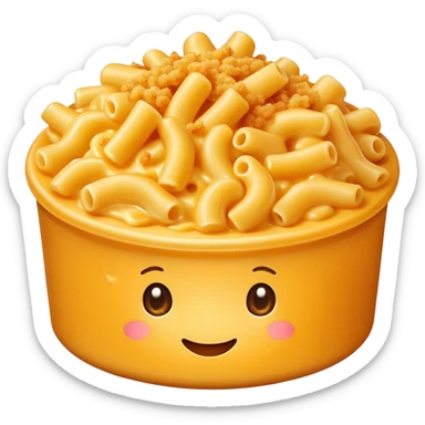 Mac en' cheese sticker