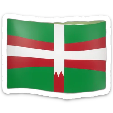 Basque country flag sticker