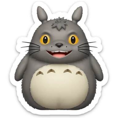 Totoro sticker