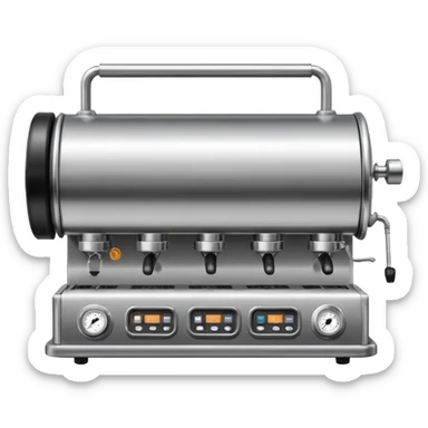 industrial coffee roast machine large  sticker