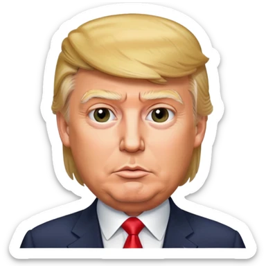 Donald Trump ￼ sticker