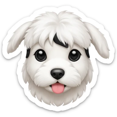 Coton de Tulear ￼ puppy sticker