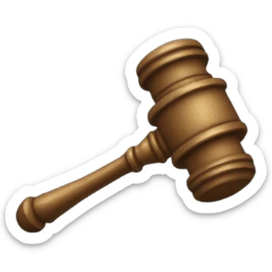 Gavel  sticker