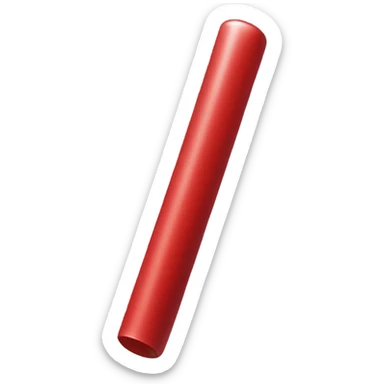 red stick sticker