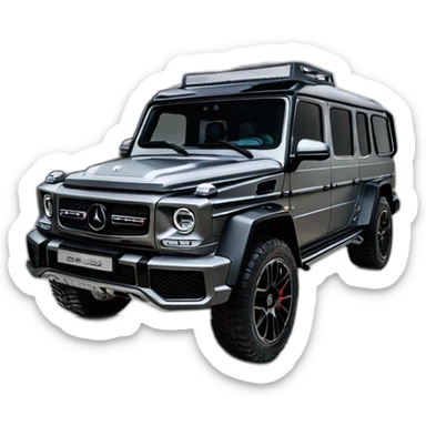 Classe g63 brabus 6x6 sticker