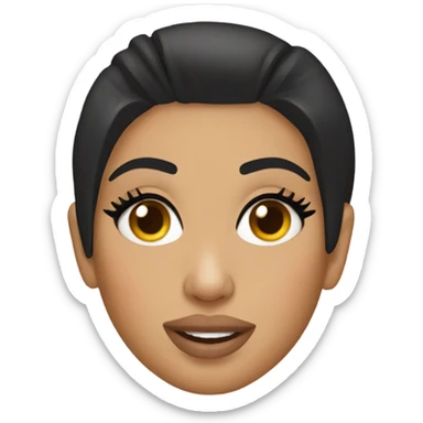 kim kardashian emoji sticker