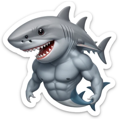 Marvel Jeff the shark sticker