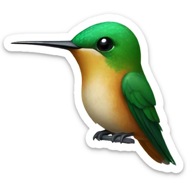 Kolibri sticker