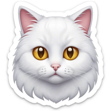 gato trist sticker