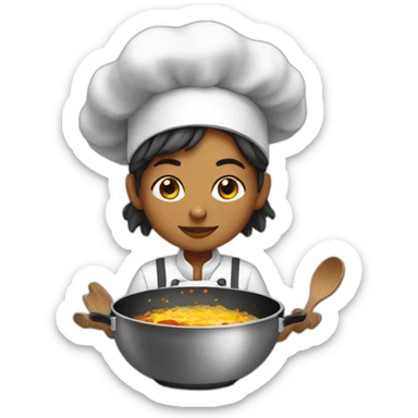 Cooking nija sticker