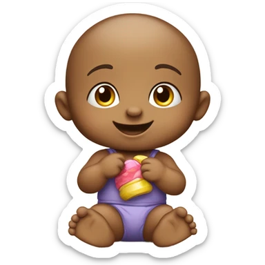 Big baby dodgy sticker