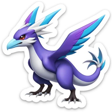 Silvally-Nargacuga-Noivern-Latios-fusion sticker
